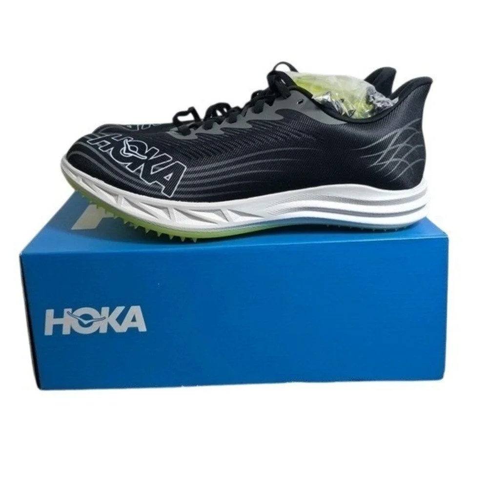 HOKA Crescendo 2 MD Track Shoes with Spikes Size Men's 10 Women's 11.5 Black NEW